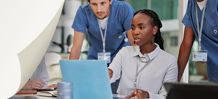 Mobile image representing a DEFINITY® professional team providing support and customer service to healthcare professionals interested in or using DEFINITY®